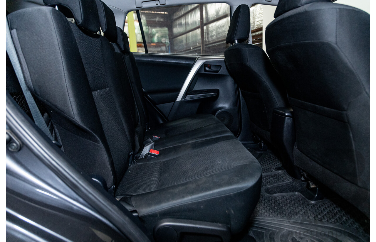2/2014 Toyota Rav4 GX (AWD) ALA49R 4d Wagon Graphite Metallic Turbo Diesel 2.2L