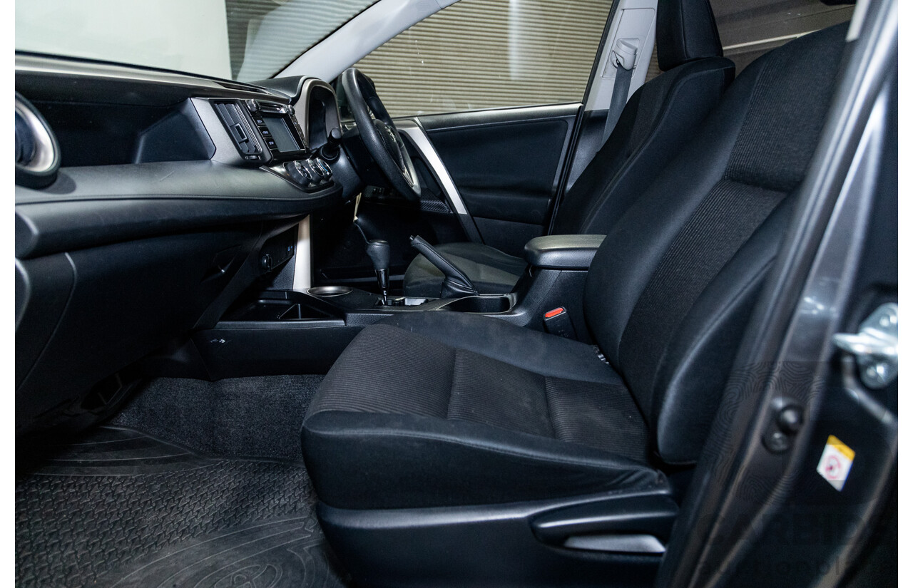 2/2014 Toyota Rav4 GX (AWD) ALA49R 4d Wagon Graphite Metallic Turbo Diesel 2.2L