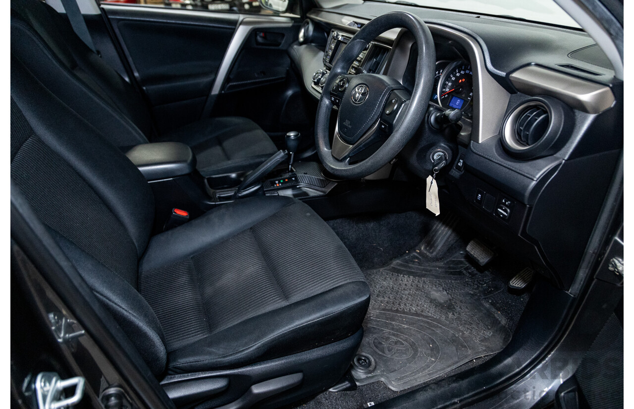 2/2014 Toyota Rav4 GX (AWD) ALA49R 4d Wagon Graphite Metallic Turbo Diesel 2.2L
