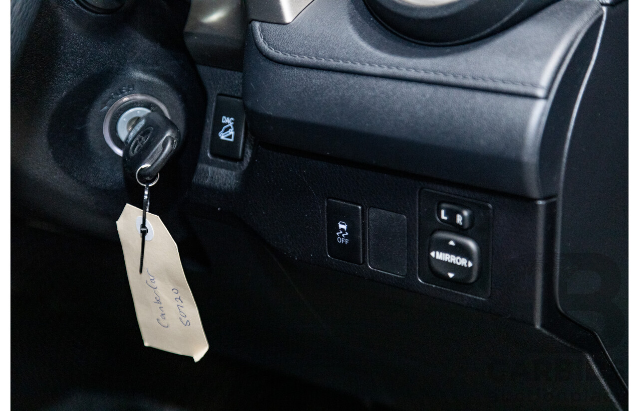 2/2014 Toyota Rav4 GX (AWD) ALA49R 4d Wagon Graphite Metallic Turbo Diesel 2.2L