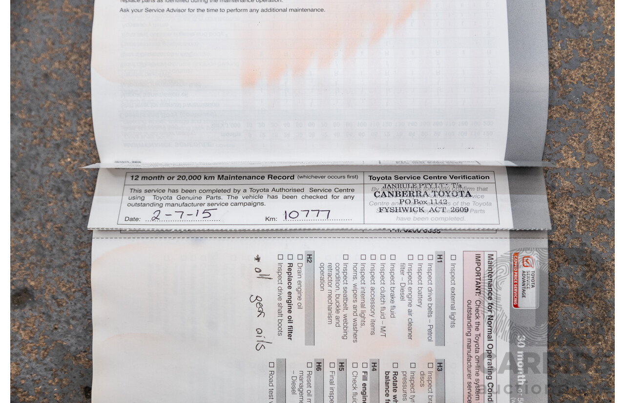 2/2014 Toyota Rav4 GX (AWD) ALA49R 4d Wagon Graphite Metallic Turbo Diesel 2.2L