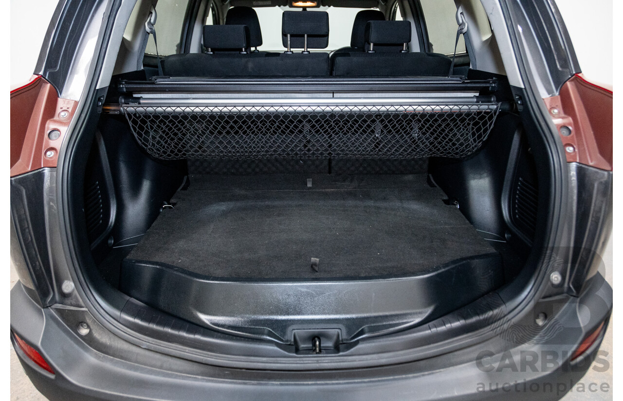 2/2014 Toyota Rav4 GX (AWD) ALA49R 4d Wagon Graphite Metallic Turbo Diesel 2.2L