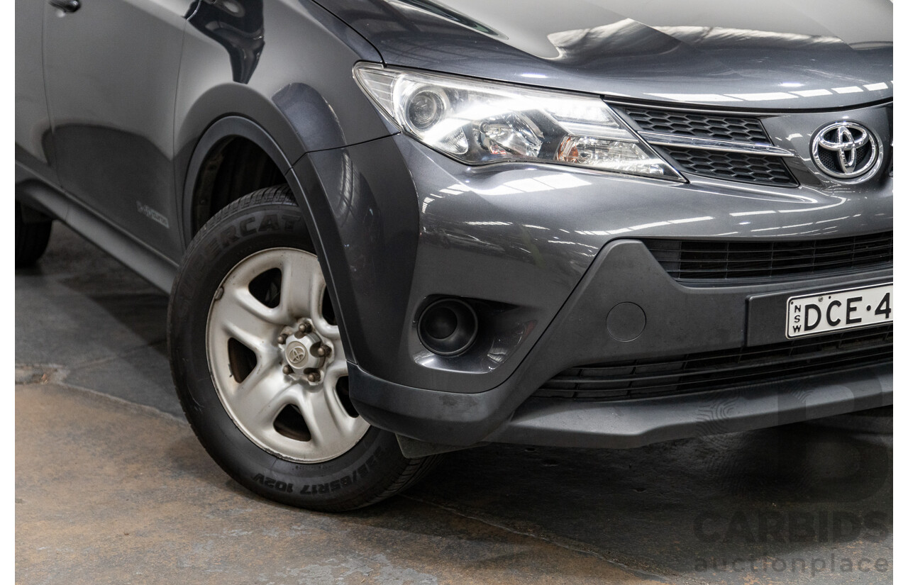 2/2014 Toyota Rav4 GX (AWD) ALA49R 4d Wagon Graphite Metallic Turbo Diesel 2.2L