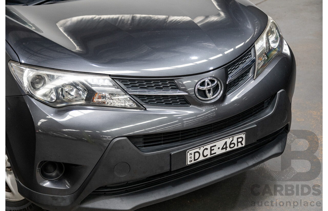 2/2014 Toyota Rav4 GX (AWD) ALA49R 4d Wagon Graphite Metallic Turbo Diesel 2.2L