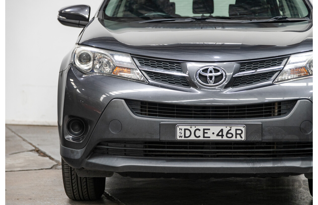 2/2014 Toyota Rav4 GX (AWD) ALA49R 4d Wagon Graphite Metallic Turbo Diesel 2.2L