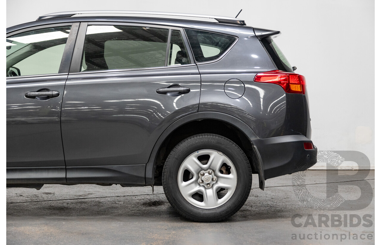 2/2014 Toyota Rav4 GX (AWD) ALA49R 4d Wagon Graphite Metallic Turbo Diesel 2.2L