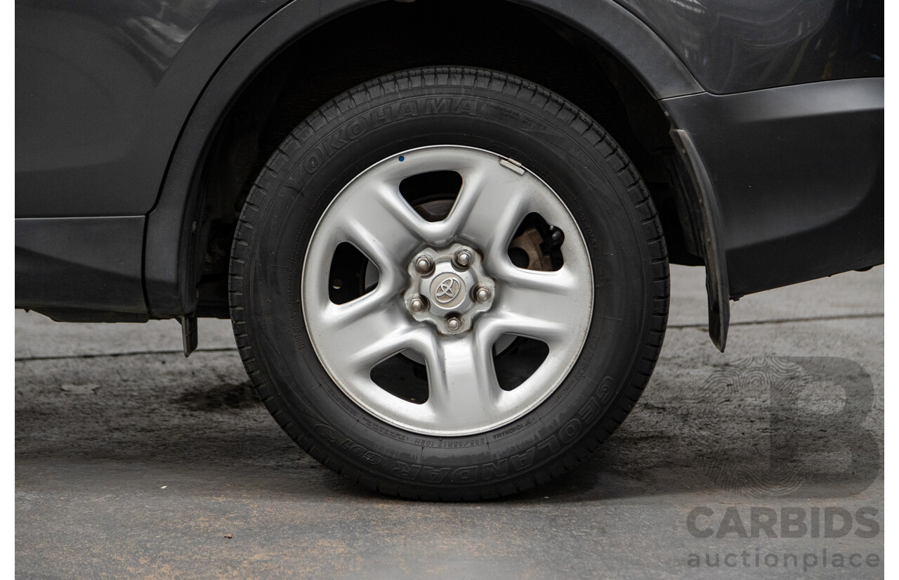 2/2014 Toyota Rav4 GX (AWD) ALA49R 4d Wagon Graphite Metallic Turbo Diesel 2.2L