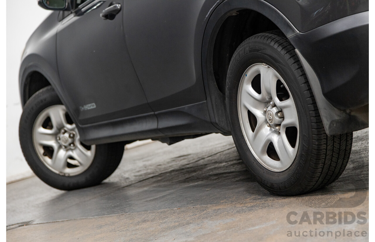 2/2014 Toyota Rav4 GX (AWD) ALA49R 4d Wagon Graphite Metallic Turbo Diesel 2.2L