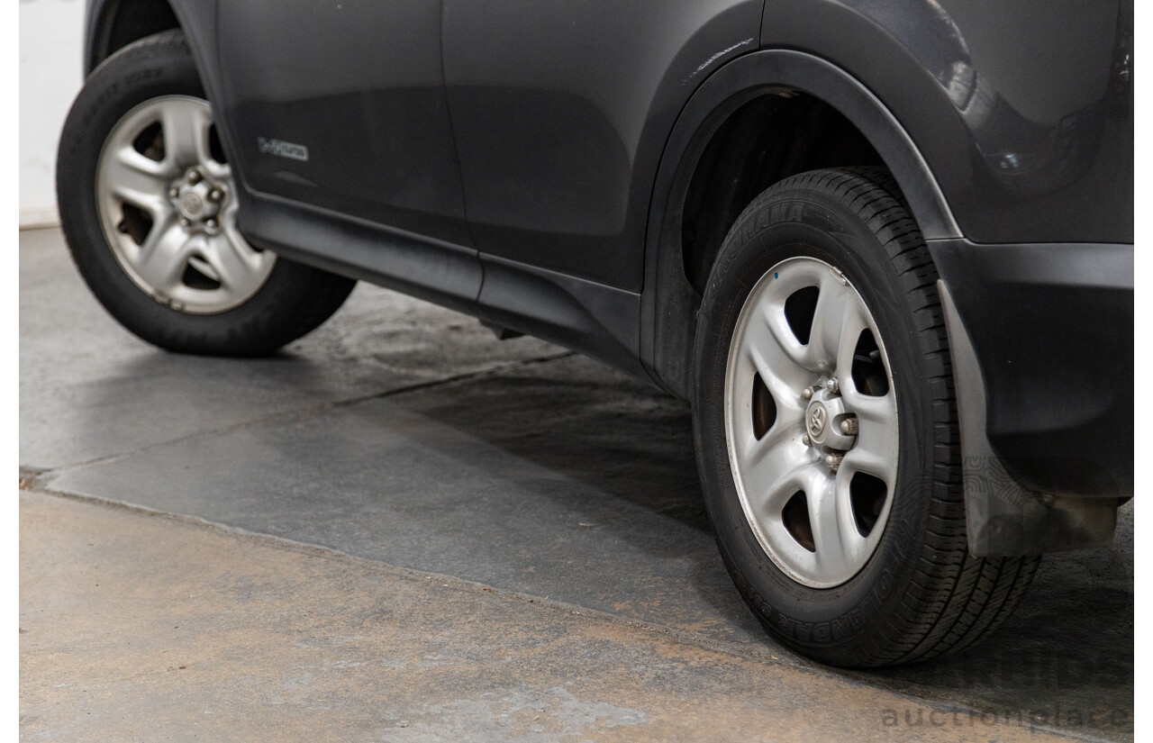 2/2014 Toyota Rav4 GX (AWD) ALA49R 4d Wagon Graphite Metallic Turbo Diesel 2.2L