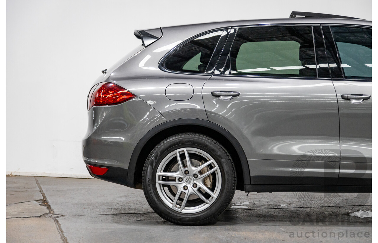 10/2010 Porsche Cayenne S Hybrid Series 2 (AWD) MY11 4d Wagon Meteor Grey Metallic Supercharged V6 3.0L - 34kw Hybrid