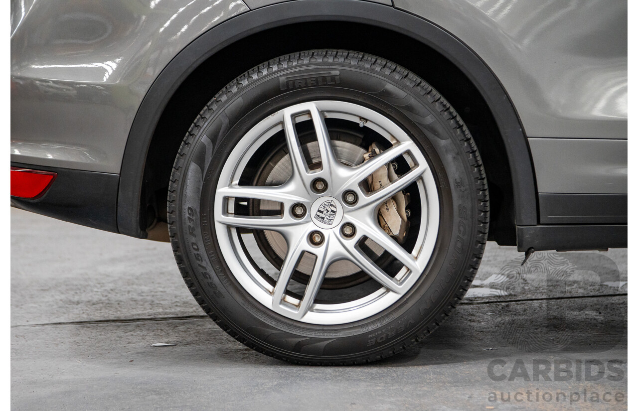 10/2010 Porsche Cayenne S Hybrid Series 2 (AWD) MY11 4d Wagon Meteor Grey Metallic Supercharged V6 3.0L - 34kw Hybrid