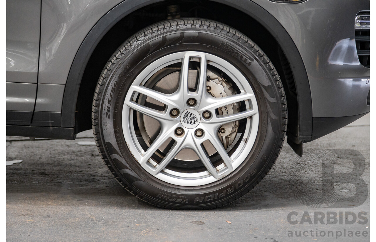10/2010 Porsche Cayenne S Hybrid Series 2 (AWD) MY11 4d Wagon Meteor Grey Metallic Supercharged V6 3.0L - 34kw Hybrid