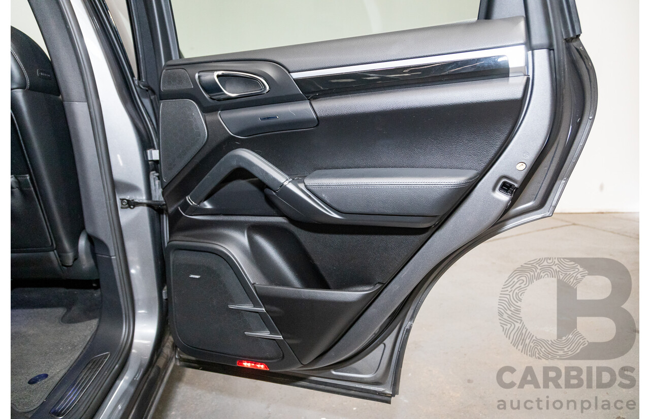 10/2010 Porsche Cayenne S Hybrid Series 2 (AWD) MY11 4d Wagon Meteor Grey Metallic Supercharged V6 3.0L - 34kw Hybrid
