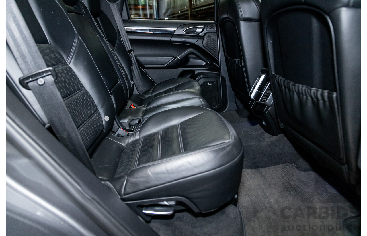 10/2010 Porsche Cayenne S Hybrid Series 2 (AWD) MY11 4d Wagon Meteor Grey Metallic Supercharged V6 3.0L - 34kw Hybrid