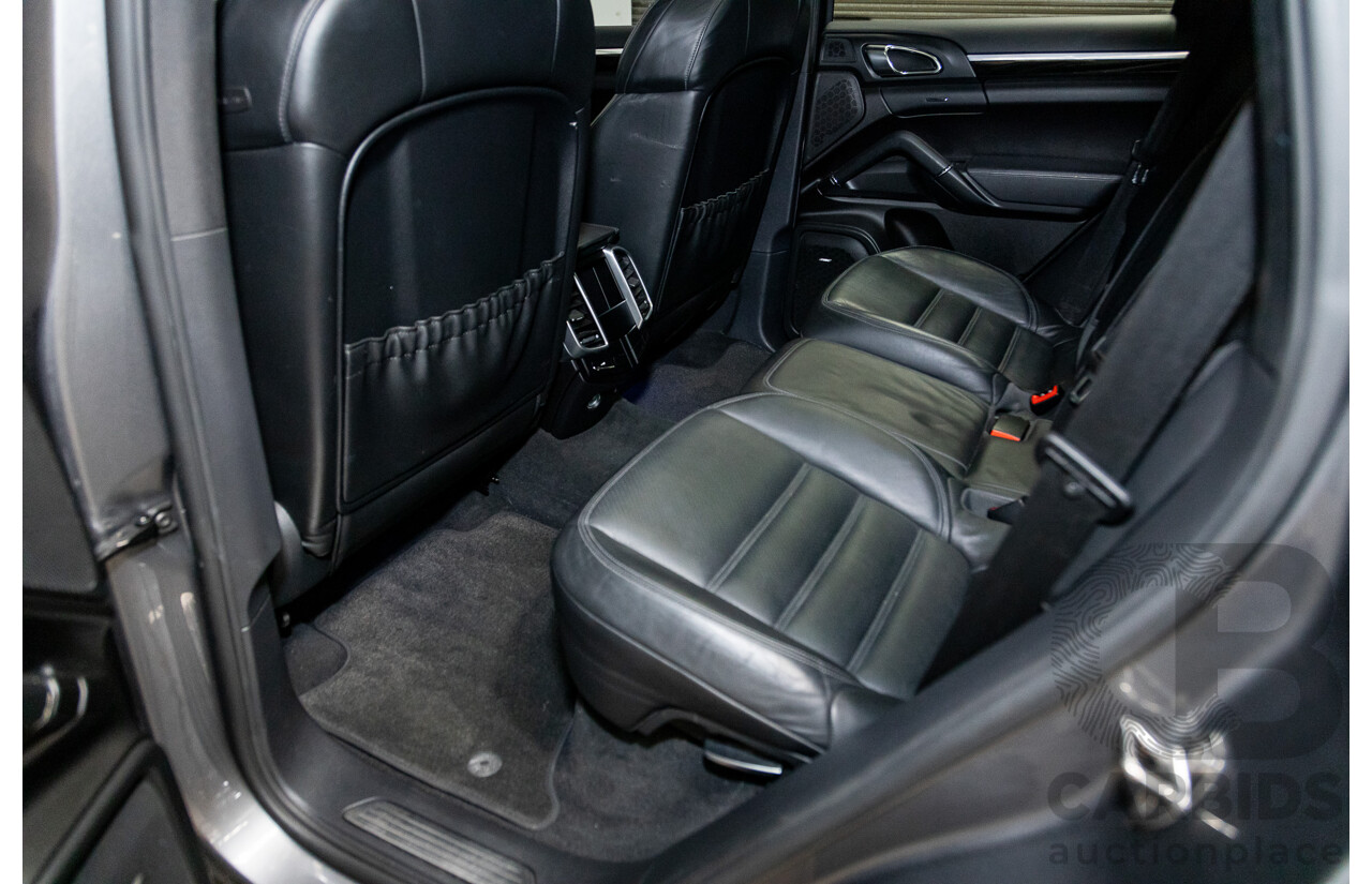 10/2010 Porsche Cayenne S Hybrid Series 2 (AWD) MY11 4d Wagon Meteor Grey Metallic Supercharged V6 3.0L - 34kw Hybrid