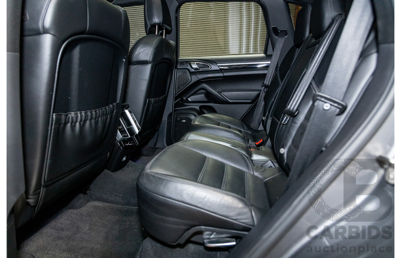 10/2010 Porsche Cayenne S Hybrid Series 2 (AWD) MY11 4d Wagon Meteor Grey Metallic Supercharged V6 3.0L - 34kw Hybrid