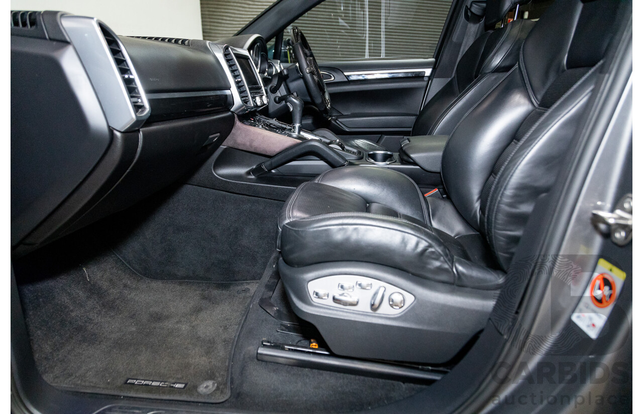10/2010 Porsche Cayenne S Hybrid Series 2 (AWD) MY11 4d Wagon Meteor Grey Metallic Supercharged V6 3.0L - 34kw Hybrid