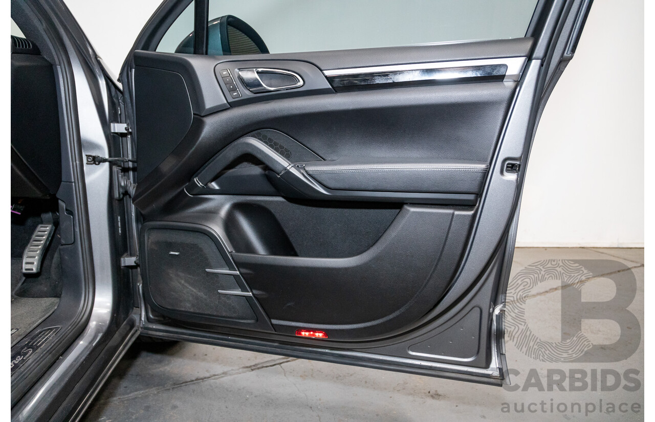 10/2010 Porsche Cayenne S Hybrid Series 2 (AWD) MY11 4d Wagon Meteor Grey Metallic Supercharged V6 3.0L - 34kw Hybrid