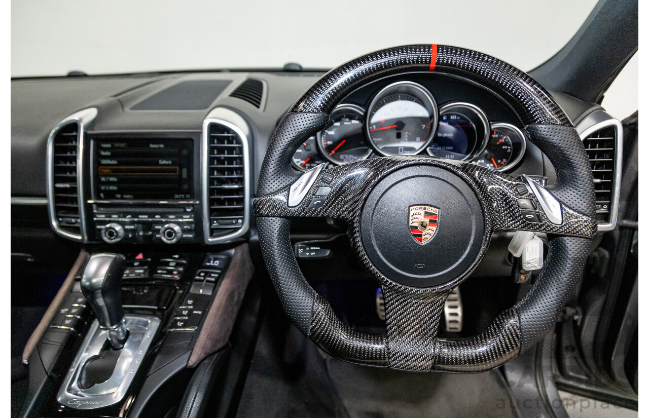 10/2010 Porsche Cayenne S Hybrid Series 2 (AWD) MY11 4d Wagon Meteor Grey Metallic Supercharged V6 3.0L - 34kw Hybrid