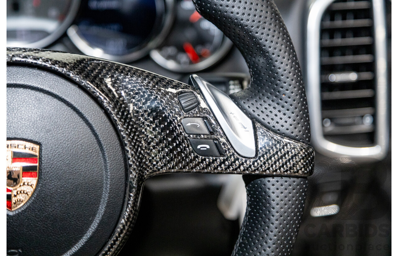 10/2010 Porsche Cayenne S Hybrid Series 2 (AWD) MY11 4d Wagon Meteor Grey Metallic Supercharged V6 3.0L - 34kw Hybrid