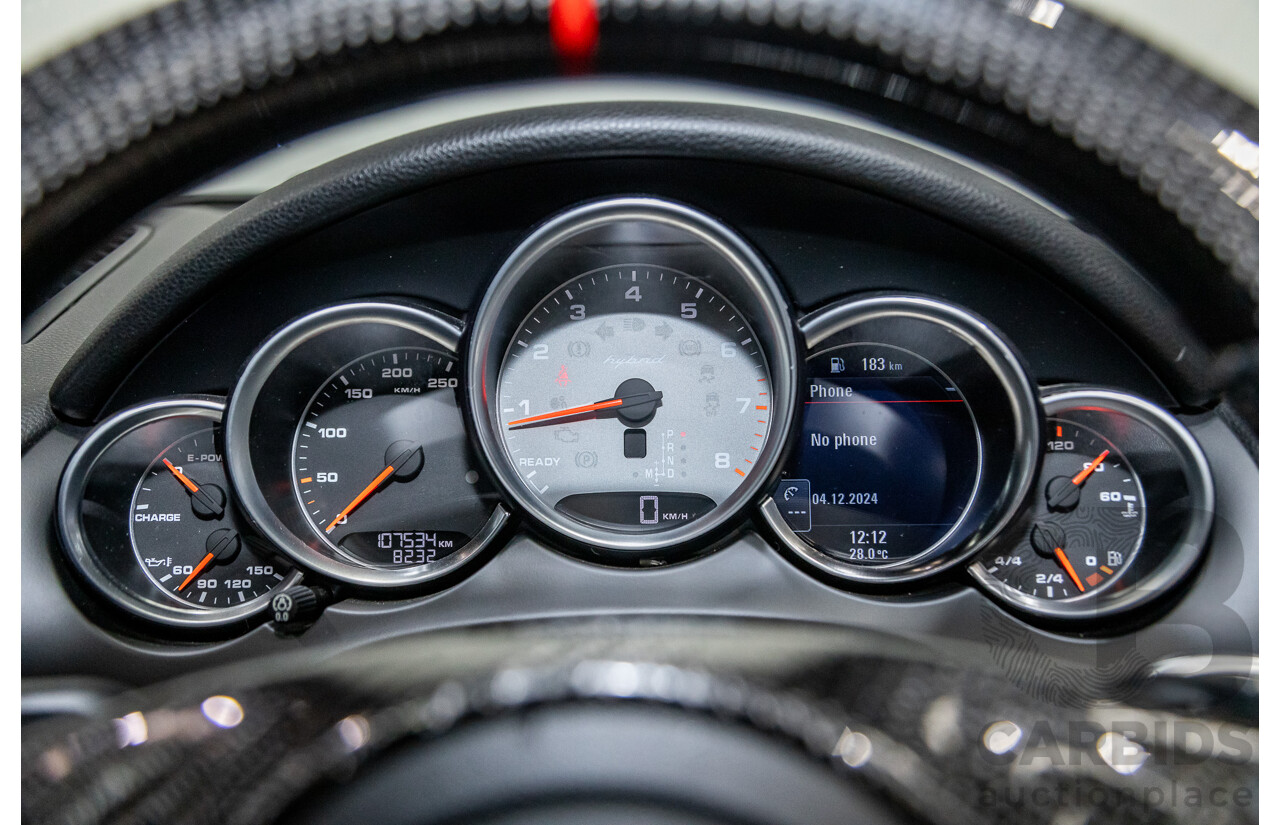 10/2010 Porsche Cayenne S Hybrid Series 2 (AWD) MY11 4d Wagon Meteor Grey Metallic Supercharged V6 3.0L - 34kw Hybrid