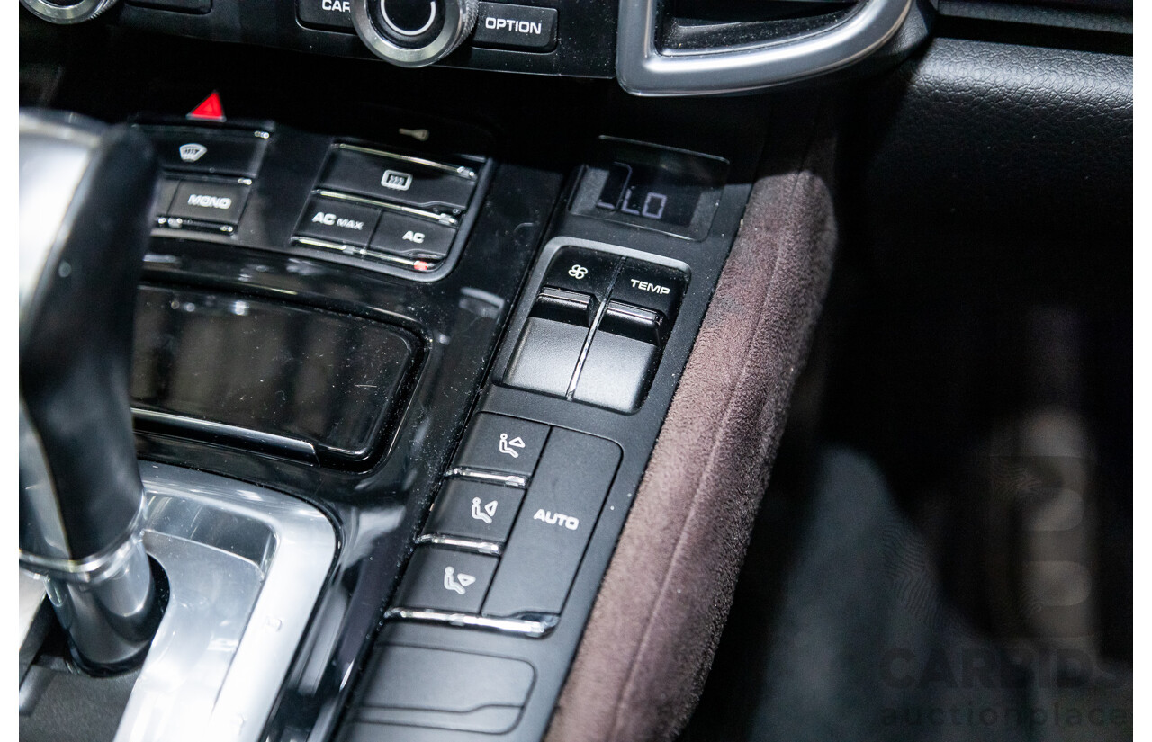 10/2010 Porsche Cayenne S Hybrid Series 2 (AWD) MY11 4d Wagon Meteor Grey Metallic Supercharged V6 3.0L - 34kw Hybrid