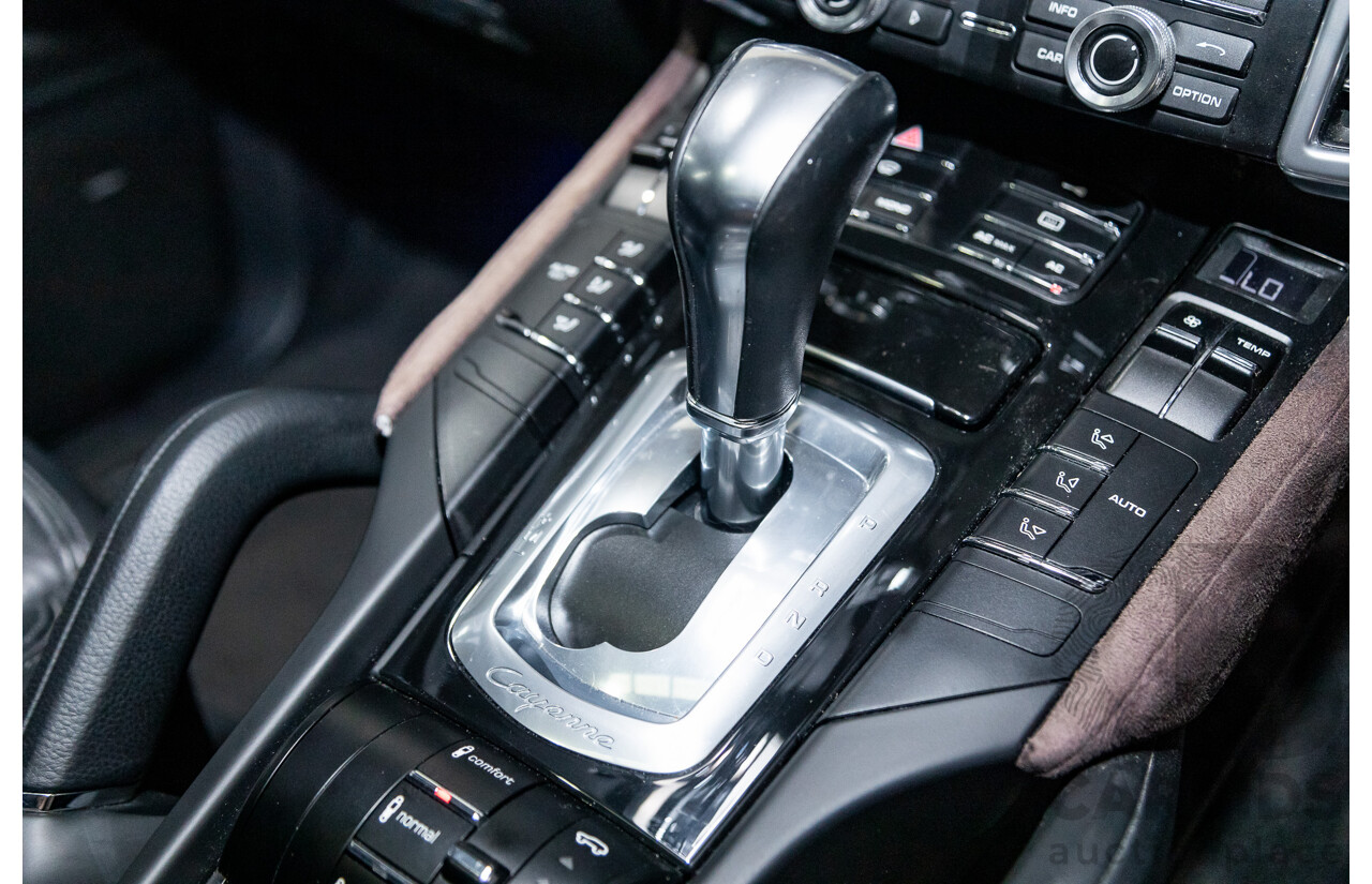 10/2010 Porsche Cayenne S Hybrid Series 2 (AWD) MY11 4d Wagon Meteor Grey Metallic Supercharged V6 3.0L - 34kw Hybrid