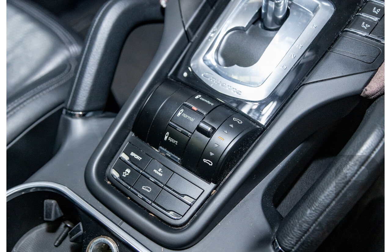 10/2010 Porsche Cayenne S Hybrid Series 2 (AWD) MY11 4d Wagon Meteor Grey Metallic Supercharged V6 3.0L - 34kw Hybrid