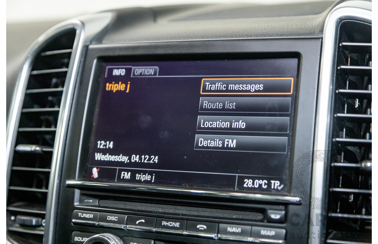 10/2010 Porsche Cayenne S Hybrid Series 2 (AWD) MY11 4d Wagon Meteor Grey Metallic Supercharged V6 3.0L - 34kw Hybrid