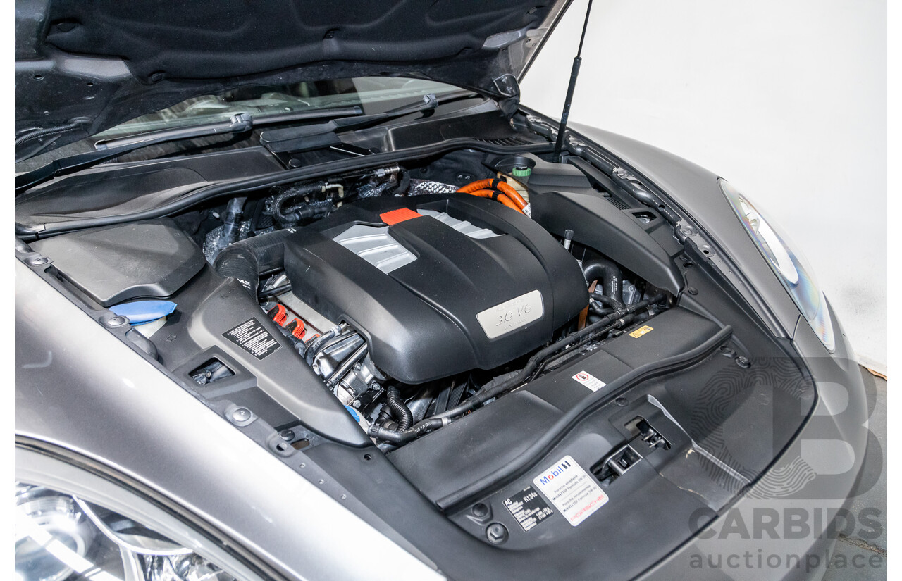 10/2010 Porsche Cayenne S Hybrid Series 2 (AWD) MY11 4d Wagon Meteor Grey Metallic Supercharged V6 3.0L - 34kw Hybrid
