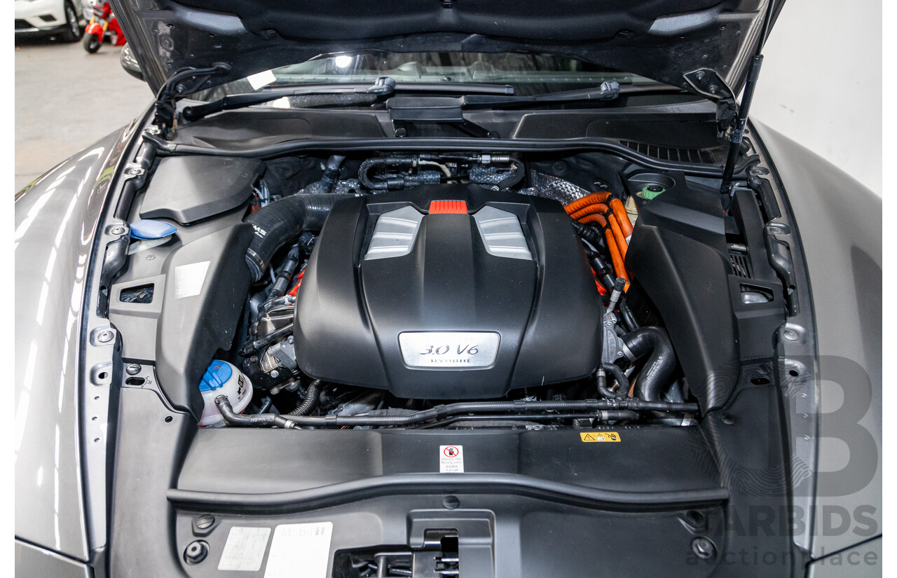 10/2010 Porsche Cayenne S Hybrid Series 2 (AWD) MY11 4d Wagon Meteor Grey Metallic Supercharged V6 3.0L - 34kw Hybrid