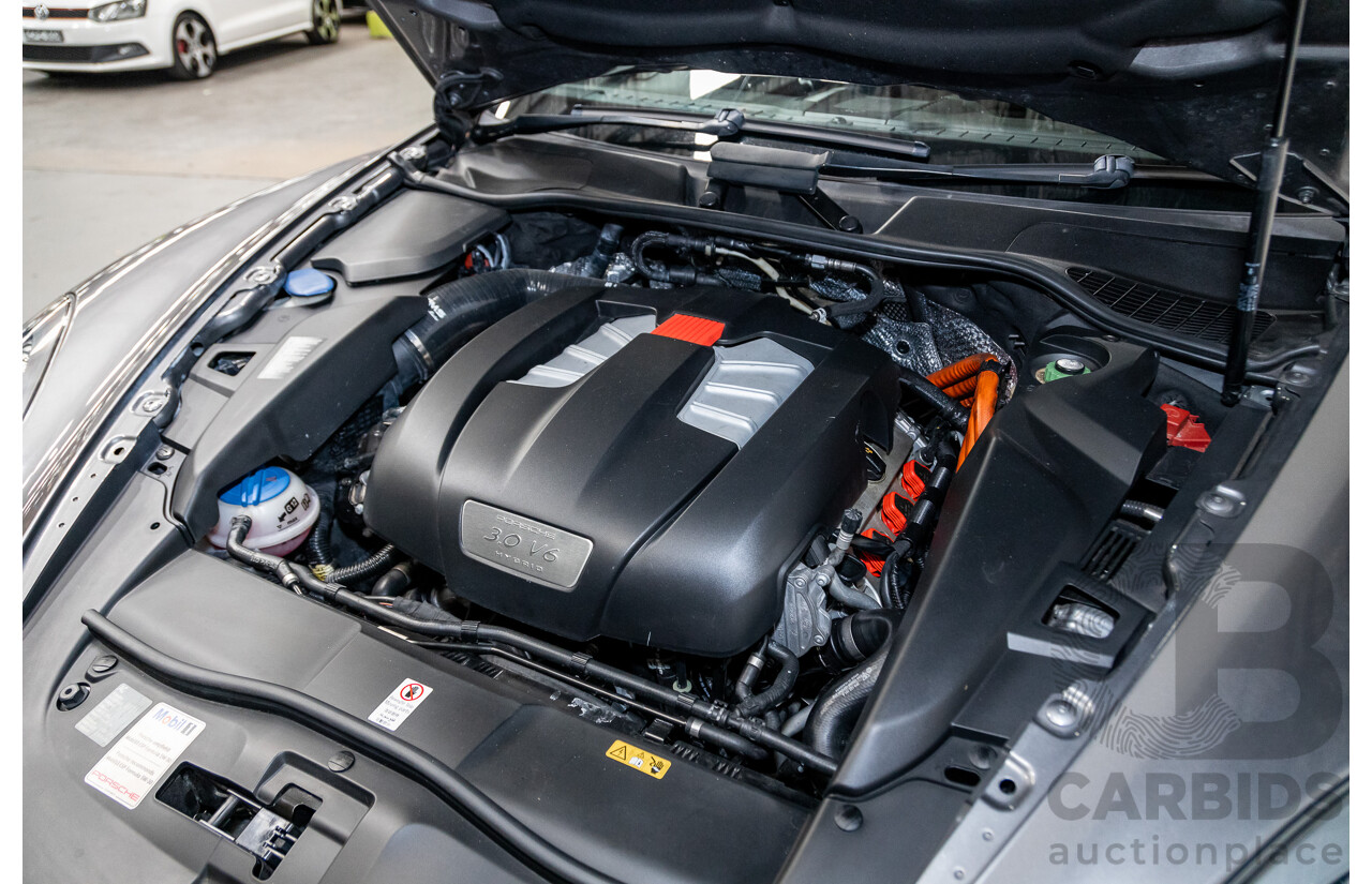 10/2010 Porsche Cayenne S Hybrid Series 2 (AWD) MY11 4d Wagon Meteor Grey Metallic Supercharged V6 3.0L - 34kw Hybrid