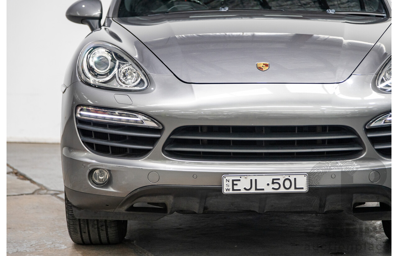 10/2010 Porsche Cayenne S Hybrid Series 2 (AWD) MY11 4d Wagon Meteor Grey Metallic Supercharged V6 3.0L - 34kw Hybrid
