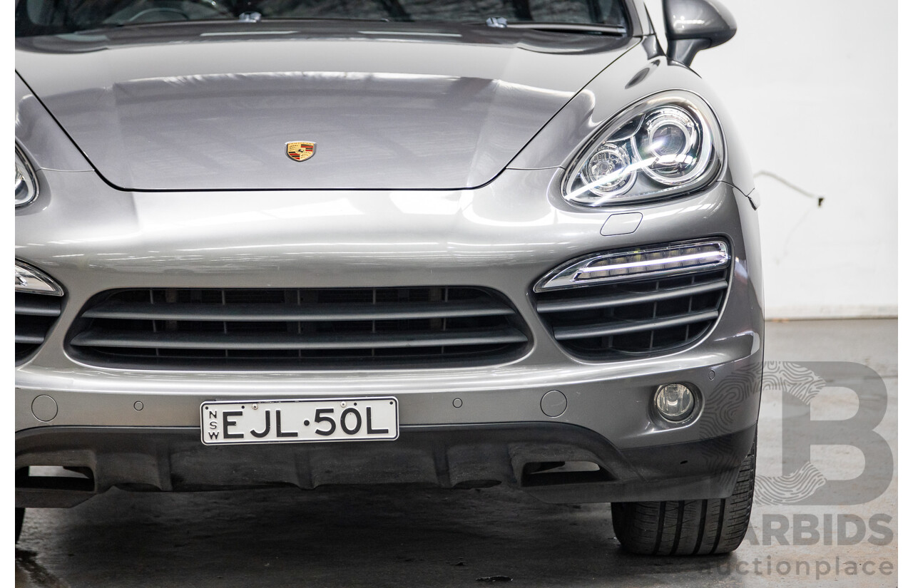 10/2010 Porsche Cayenne S Hybrid Series 2 (AWD) MY11 4d Wagon Meteor Grey Metallic Supercharged V6 3.0L - 34kw Hybrid