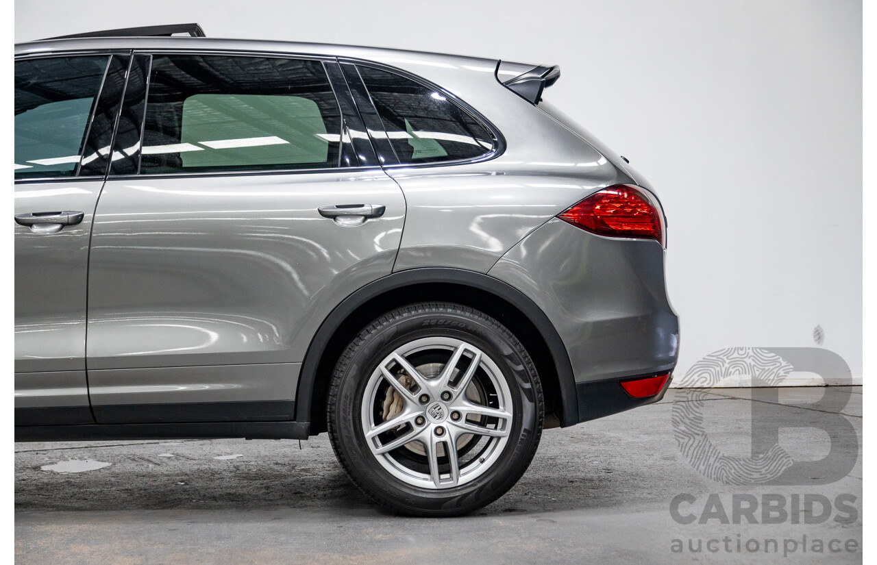 10/2010 Porsche Cayenne S Hybrid Series 2 (AWD) MY11 4d Wagon Meteor Grey Metallic Supercharged V6 3.0L - 34kw Hybrid