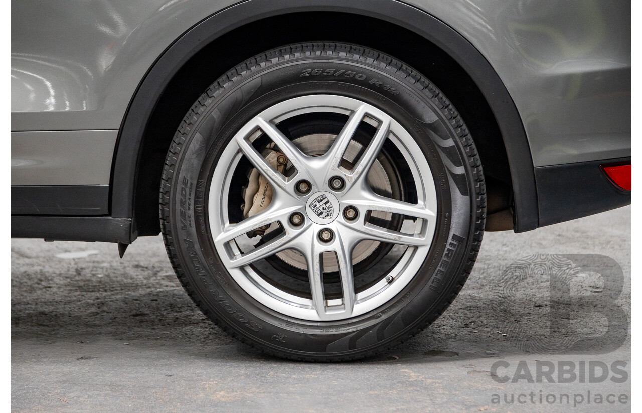 10/2010 Porsche Cayenne S Hybrid Series 2 (AWD) MY11 4d Wagon Meteor Grey Metallic Supercharged V6 3.0L - 34kw Hybrid