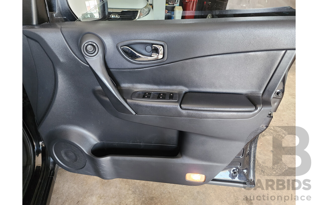 7/2012 Renault Koleos Dynamique (4x4) H45 PHASE II 4d Wagon Black 2.0L