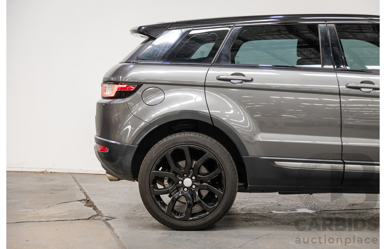 5/2017 Land Rover Range Rover Evoque TD4 150 SE (AWD) LV MY17 5d Wagon Corris Grey Metallic Turbo Diesel 2.0L