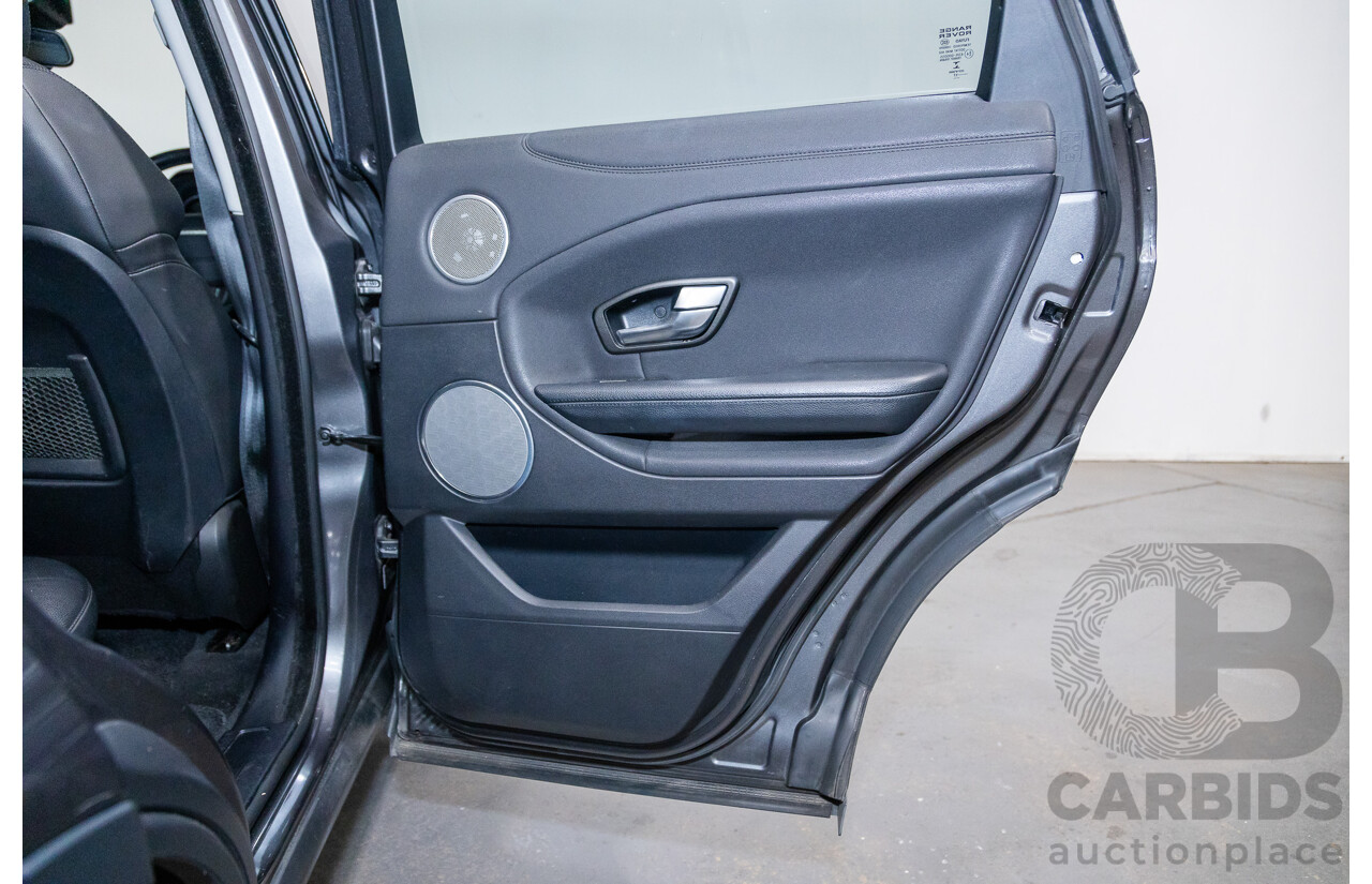 5/2017 Land Rover Range Rover Evoque TD4 150 SE (AWD) LV MY17 5d Wagon Corris Grey Metallic Turbo Diesel 2.0L