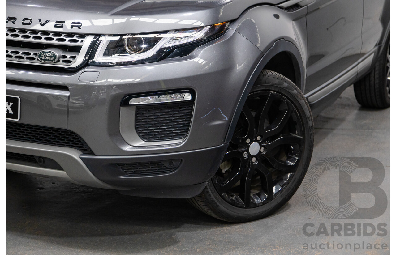 5/2017 Land Rover Range Rover Evoque TD4 150 SE (AWD) LV MY17 5d Wagon Corris Grey Metallic Turbo Diesel 2.0L