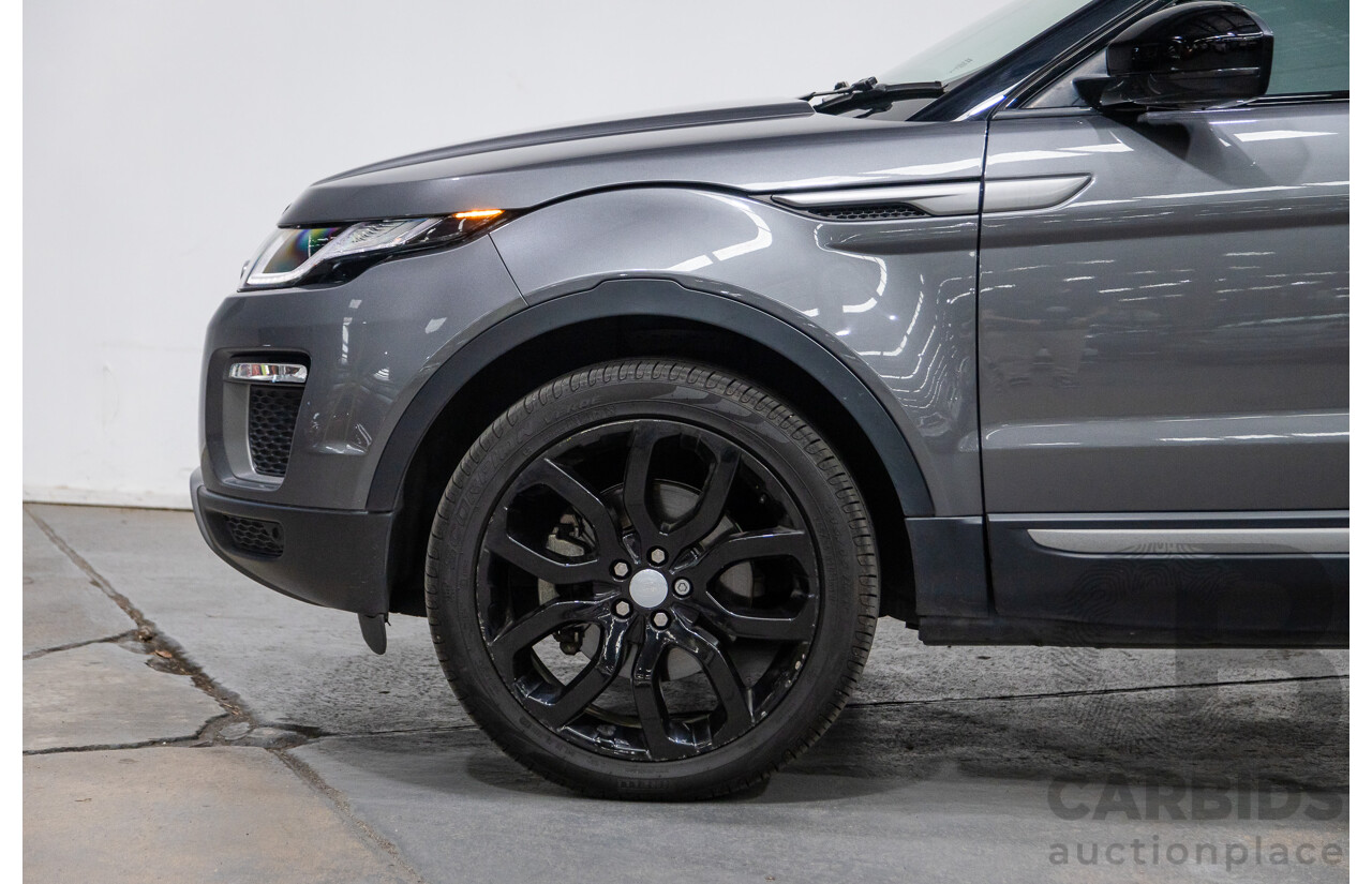 5/2017 Land Rover Range Rover Evoque TD4 150 SE (AWD) LV MY17 5d Wagon Corris Grey Metallic Turbo Diesel 2.0L