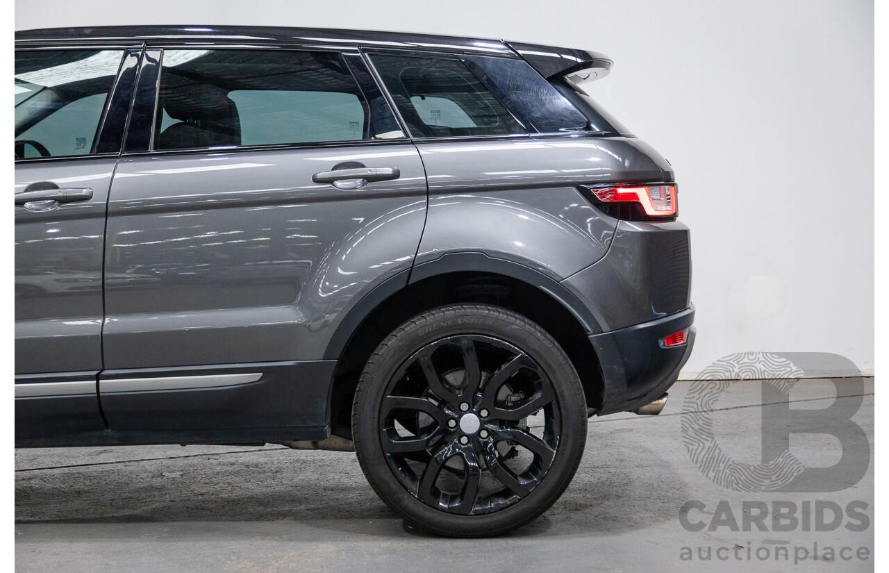 5/2017 Land Rover Range Rover Evoque TD4 150 SE (AWD) LV MY17 5d Wagon Corris Grey Metallic Turbo Diesel 2.0L