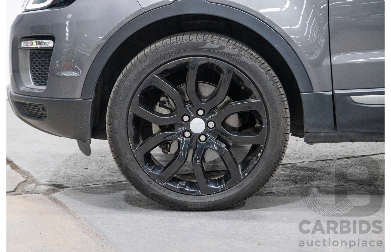 5/2017 Land Rover Range Rover Evoque TD4 150 SE (AWD) LV MY17 5d Wagon Corris Grey Metallic Turbo Diesel 2.0L