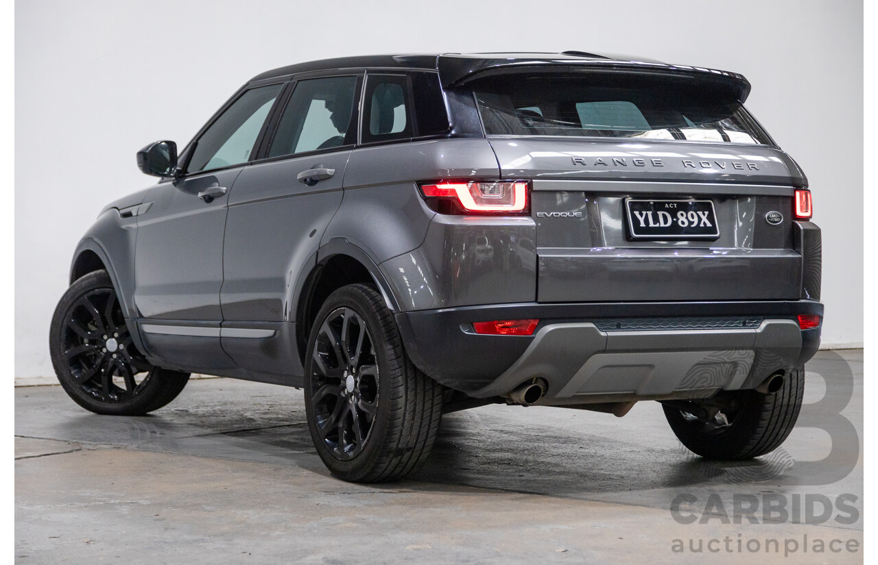 5/2017 Land Rover Range Rover Evoque TD4 150 SE (AWD) LV MY17 5d Wagon Corris Grey Metallic Turbo Diesel 2.0L