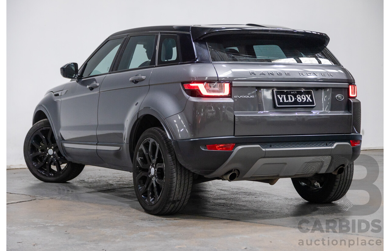 5/2017 Land Rover Range Rover Evoque TD4 150 SE (AWD) LV MY17 5d Wagon Corris Grey Metallic Turbo Diesel 2.0L