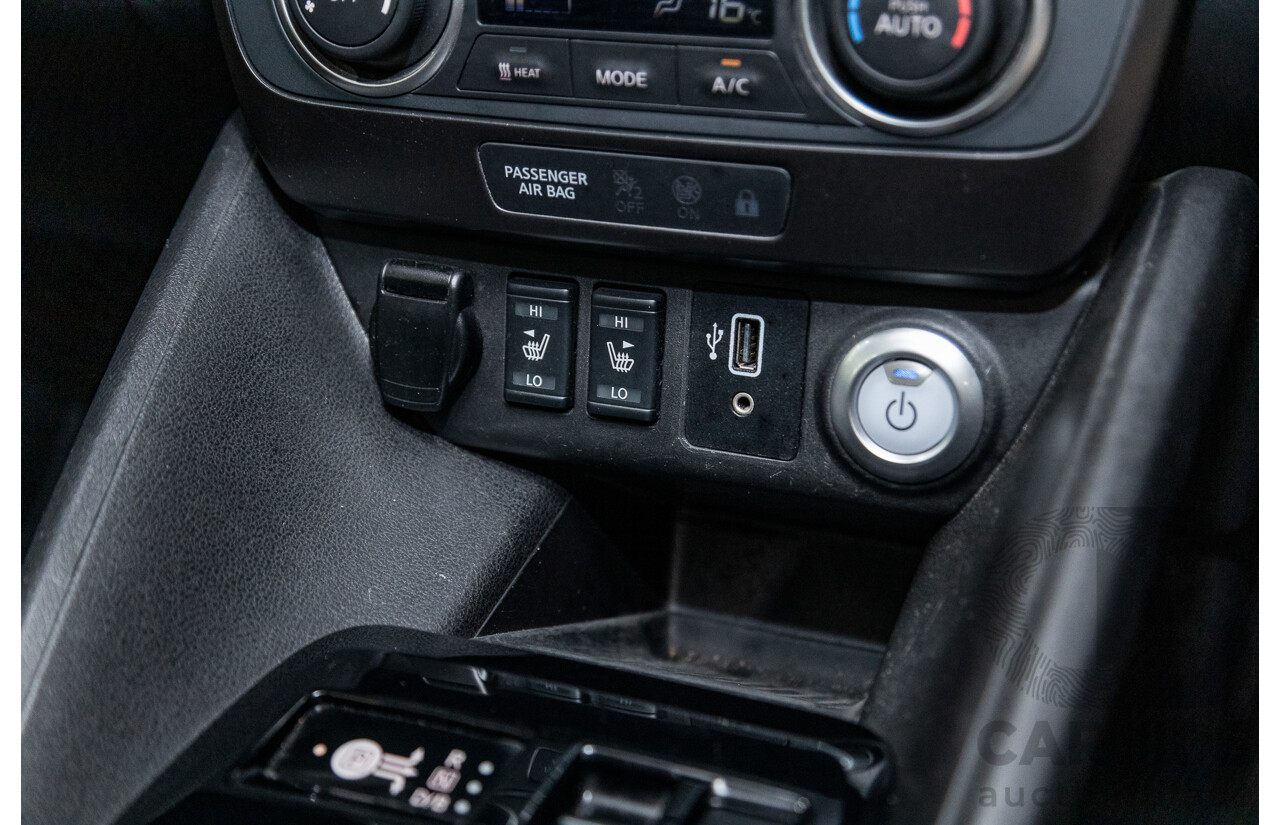 06/2019 Nissan Leaf ZE1 4d Hatchback Ivory Pearl White Dedicated Electric EV 110kw