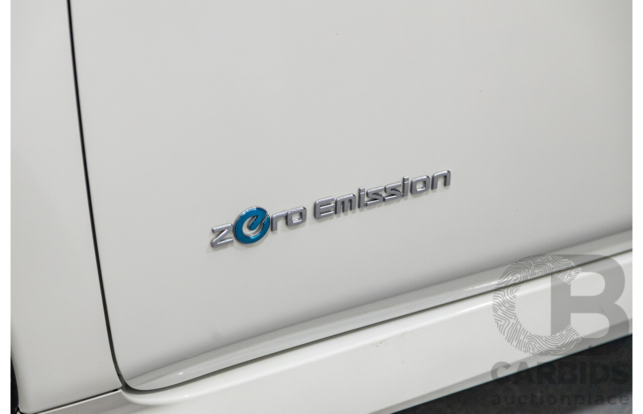 06/2019 Nissan Leaf ZE1 4d Hatchback Ivory Pearl White Dedicated Electric EV 110kw