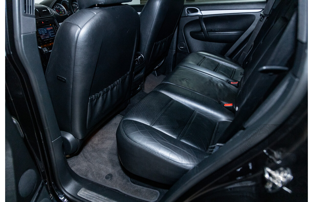 9/2007 Porsche Cayenne S (AWD) MY07 4d Wagon Basalt Black Metallic V8 4.8L