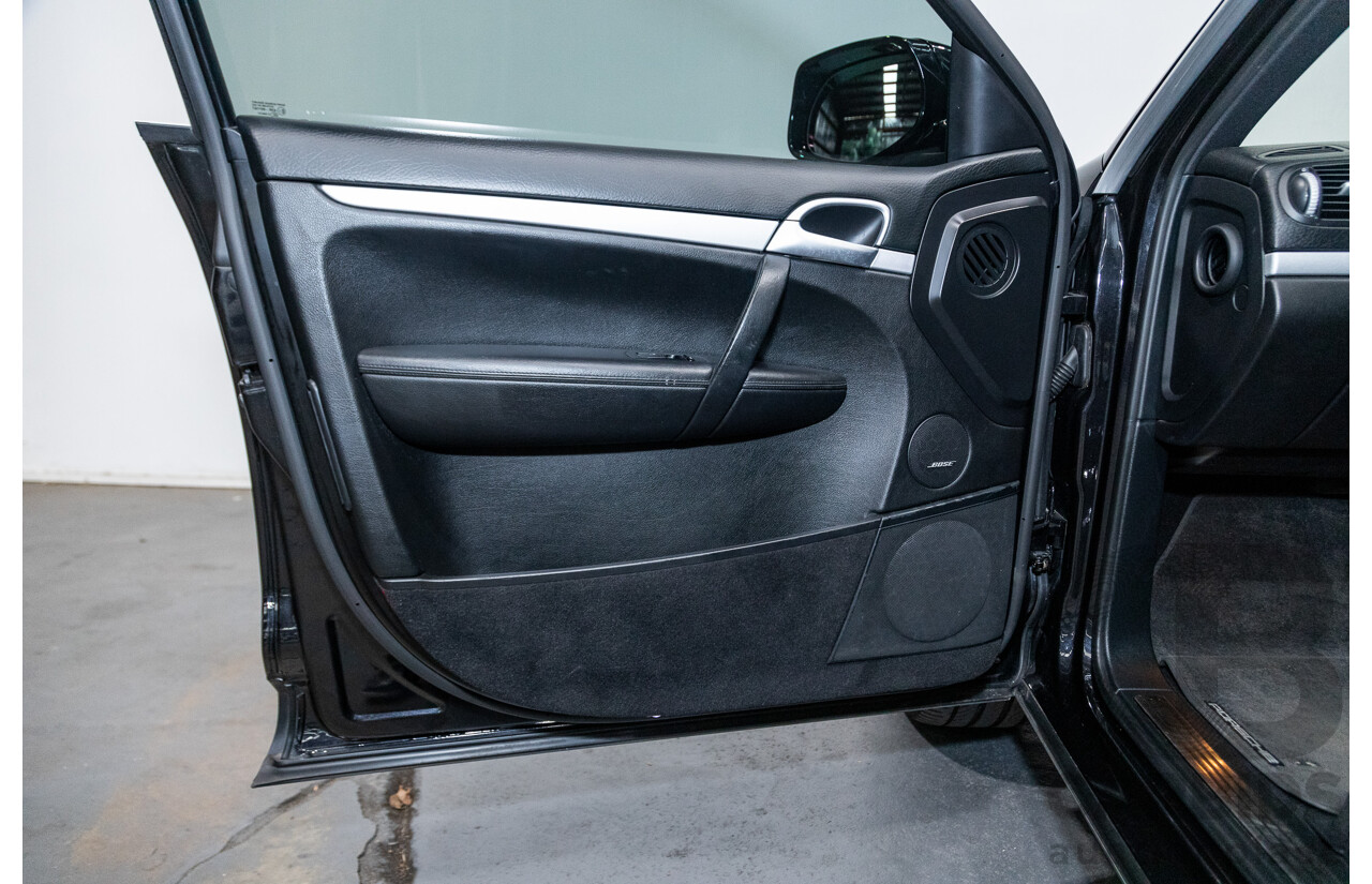 9/2007 Porsche Cayenne S (AWD) MY07 4d Wagon Basalt Black Metallic V8 4.8L