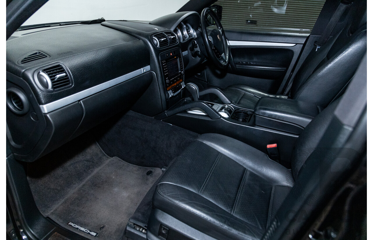 9/2007 Porsche Cayenne S (AWD) MY07 4d Wagon Basalt Black Metallic V8 4.8L